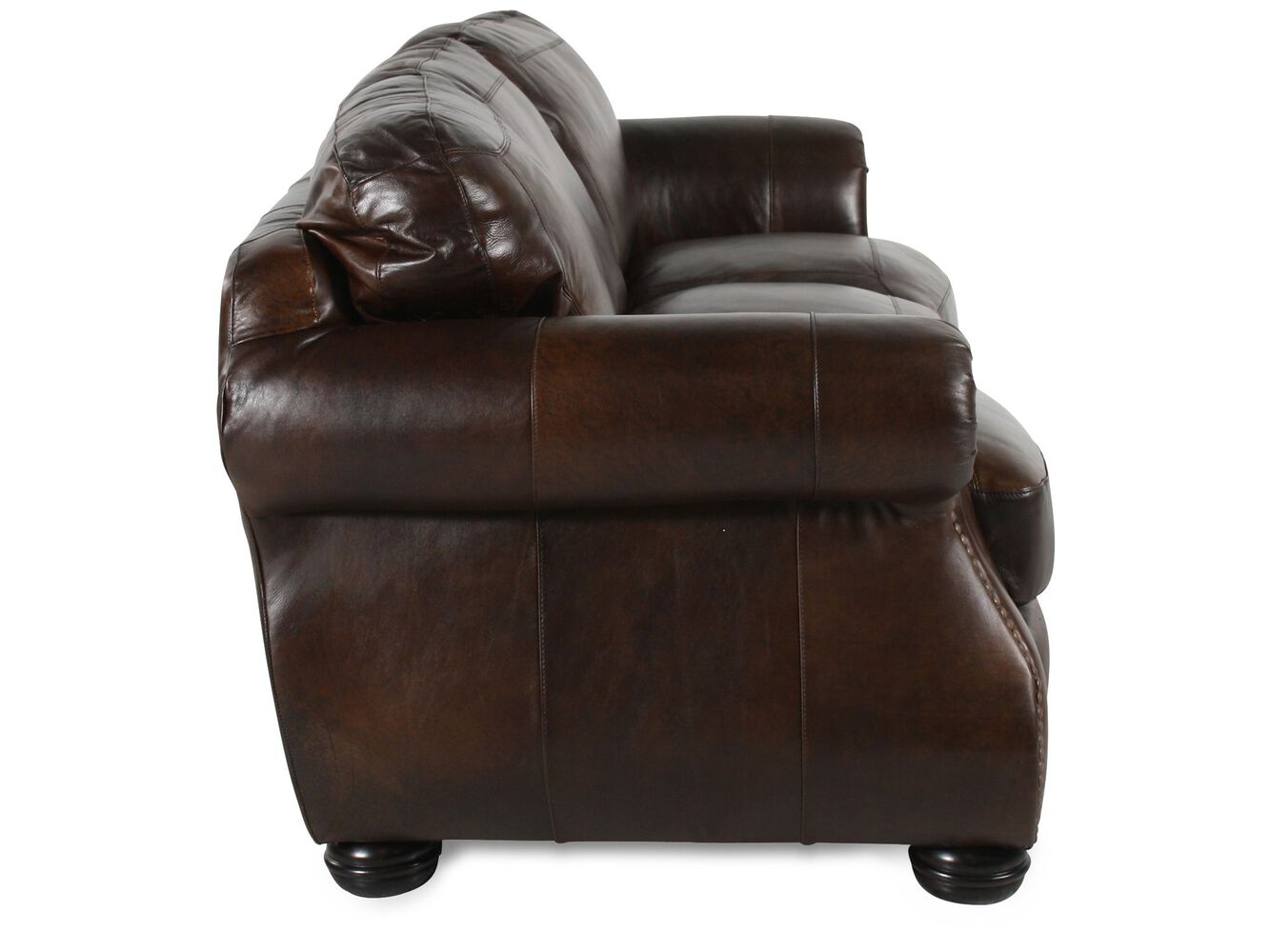 USA Leather Cowboy Sofa | Mathis Brothers Furniture
